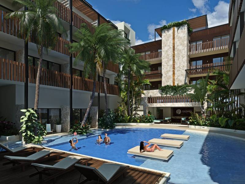 2 Cuartos, Departamento, En Venta, constituyentes, 2 Baños, ID  1116, Playa del Carmen, Quintana Roo, Mexico,